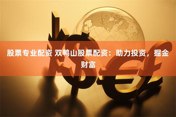 股票专业配资 双鸭山股票配资：助力投资，掘金财富